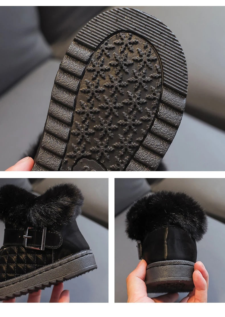 Chaussures Bébé Hiver Antidérapantes en PU