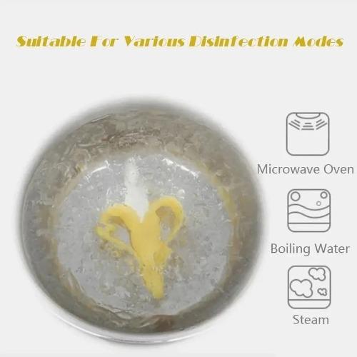 Jouets de dentition et brosse à dents en forme de banane pour bébé | Dentition sûre et ergonomique