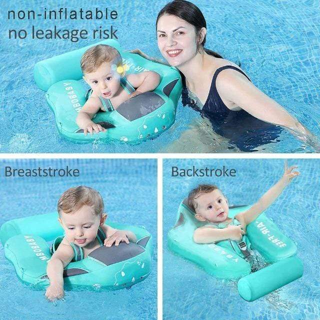 MamboBaby™ Nouveau Flotteur de Natation Narval pour enfants de 3 à 24 mois