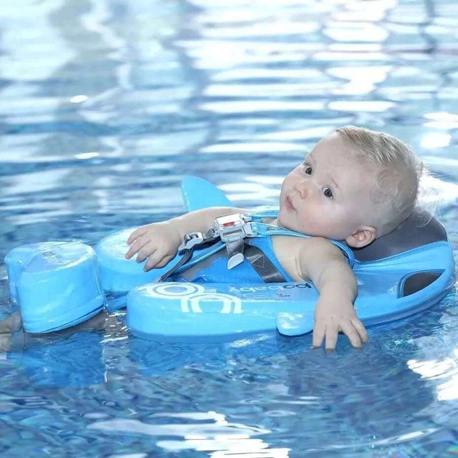MamboBaby™ Nouveau Flotteur de Natation Narval pour enfants de 3 à 24 mois