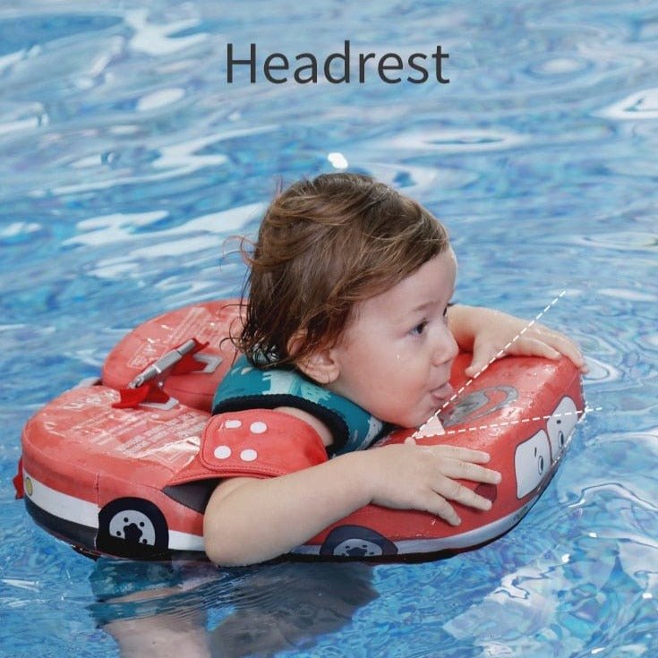 Mambobaby™ Bouée de Piscine avec Sangle de Sécurité pour l’Entrejambe pour Nourrisson/Tout-Petit de 6 à 36 mois