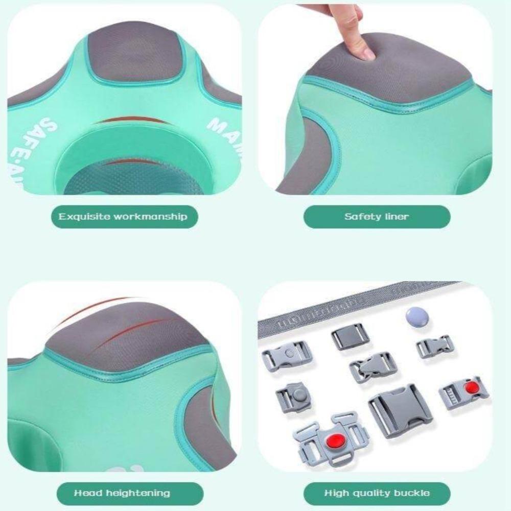 MamboBaby™ Siège Flottant pour Bébé (Nourrisson/Tout-Petit) pour Piscine – 3 à 18 Mois