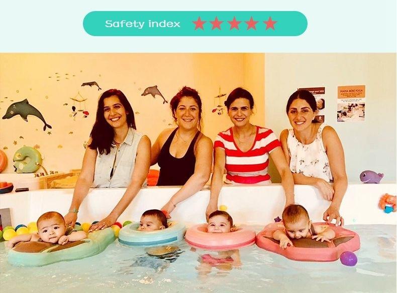 MamboBaby™ Bouée de Natation à Anneau Cervical - Âge 0-12 Mois