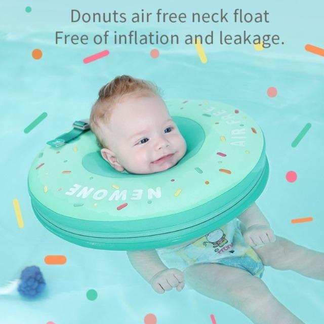 MamboBaby™ Bouée de Natation à Anneau Cervical - Âge 0-12 Mois