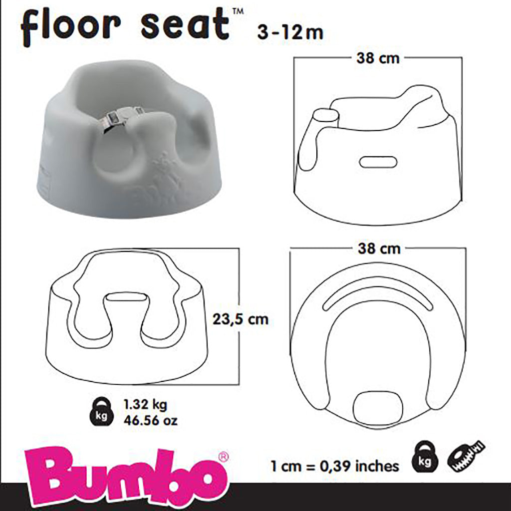 Siège de sol Bumbo – soutien d’assise ultime