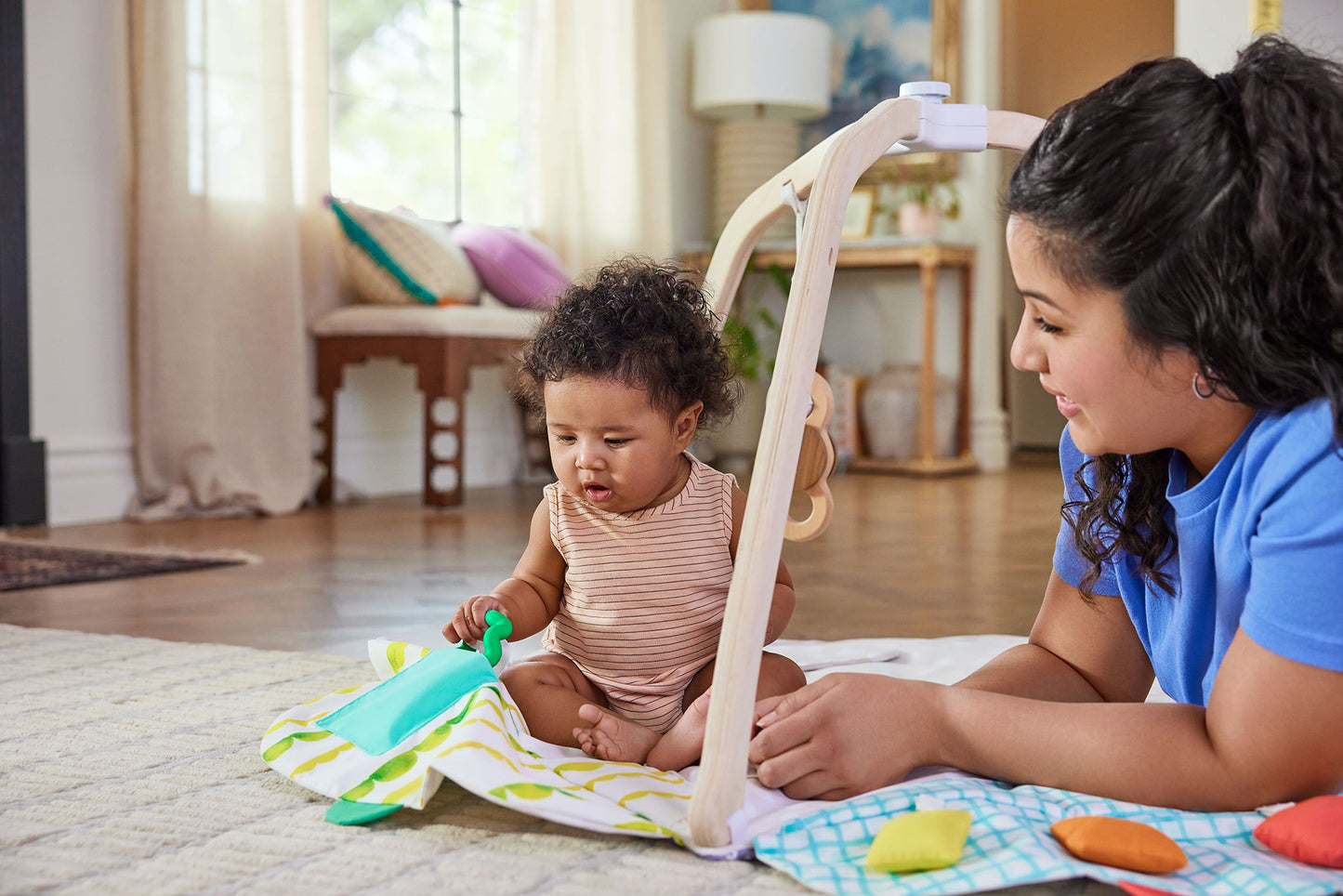 Tapis d’éveil évolutif pour bébé