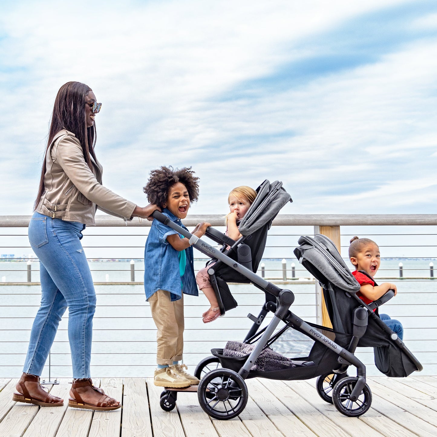 Système de voyage modulable 2-en-1 avec siège auto pour nourrisson - Promotion