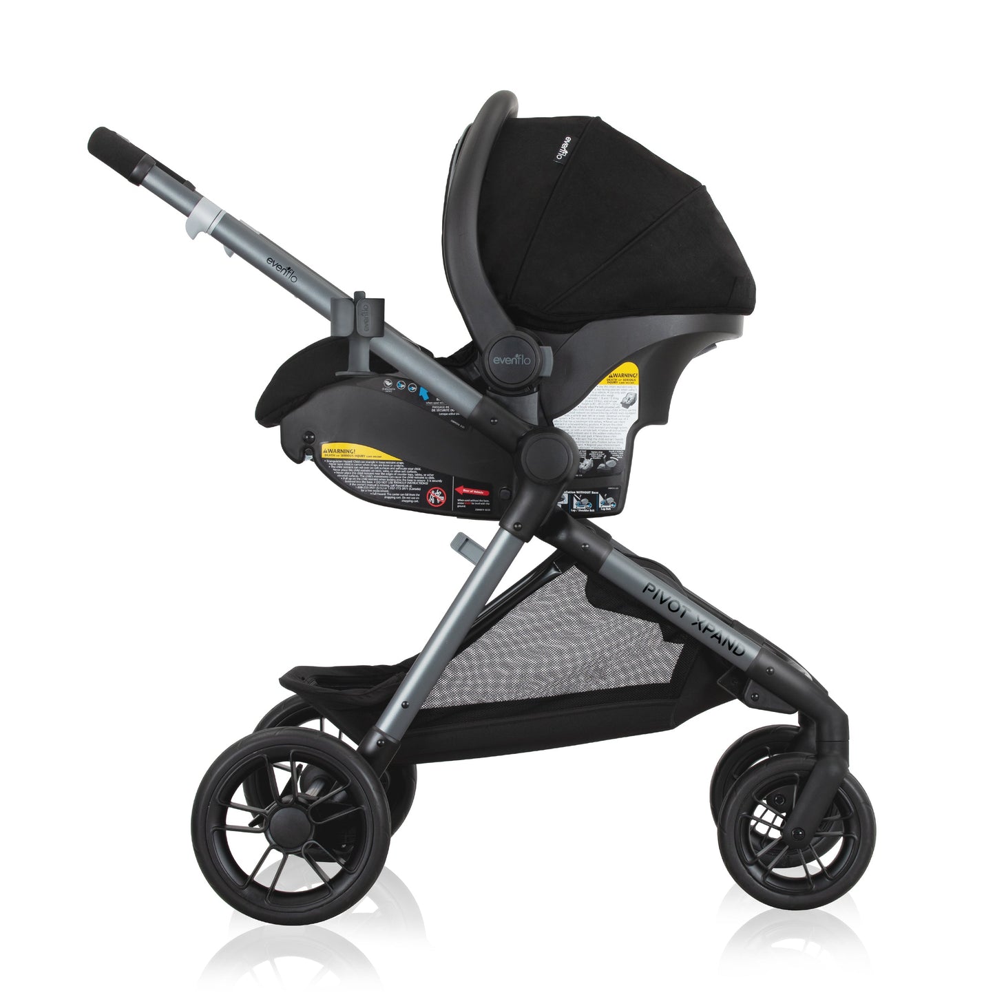 Système de voyage modulable 2-en-1 avec siège auto pour nourrisson - Promotion