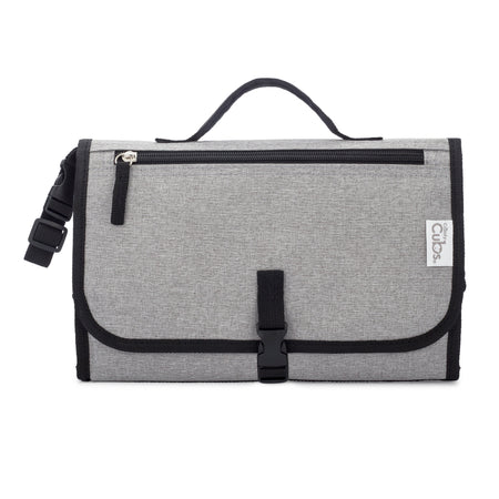 Grand matelas à langer portable - Gris uni