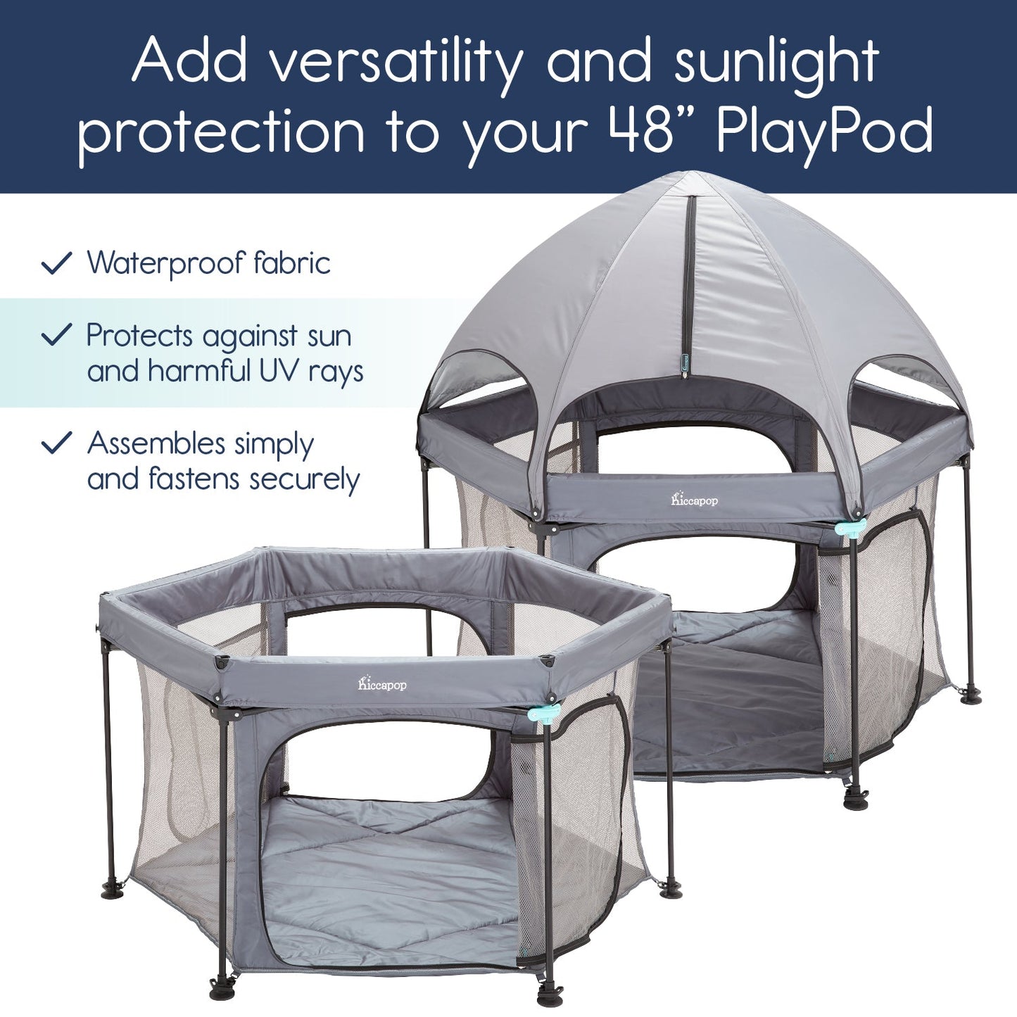 Dôme 53" [Uniquement le dôme] pour parc portable PlayPod