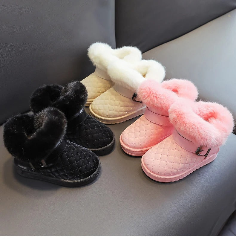 Chaussures Bébé Hiver Antidérapantes en PU