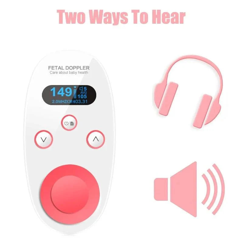 Doppler Fœtal Bébé HeartbeatTrack