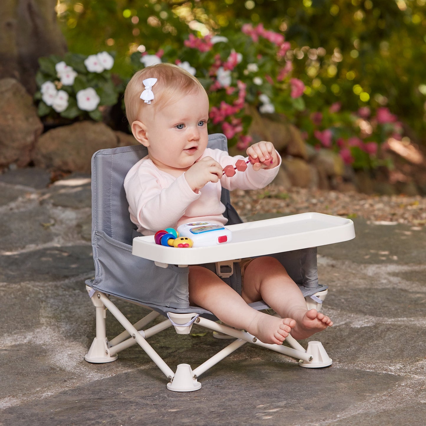 Siège rehausseur de voyage portable pour bébé