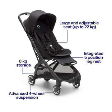 Poussette Butterfly complète ultra-compacte