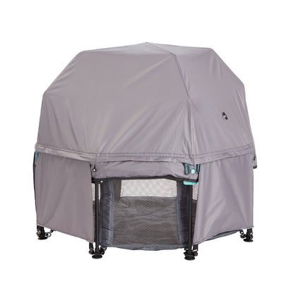 Lit Bébé de Voyage Compact avec Dôme - Parfait pour les Déplacements