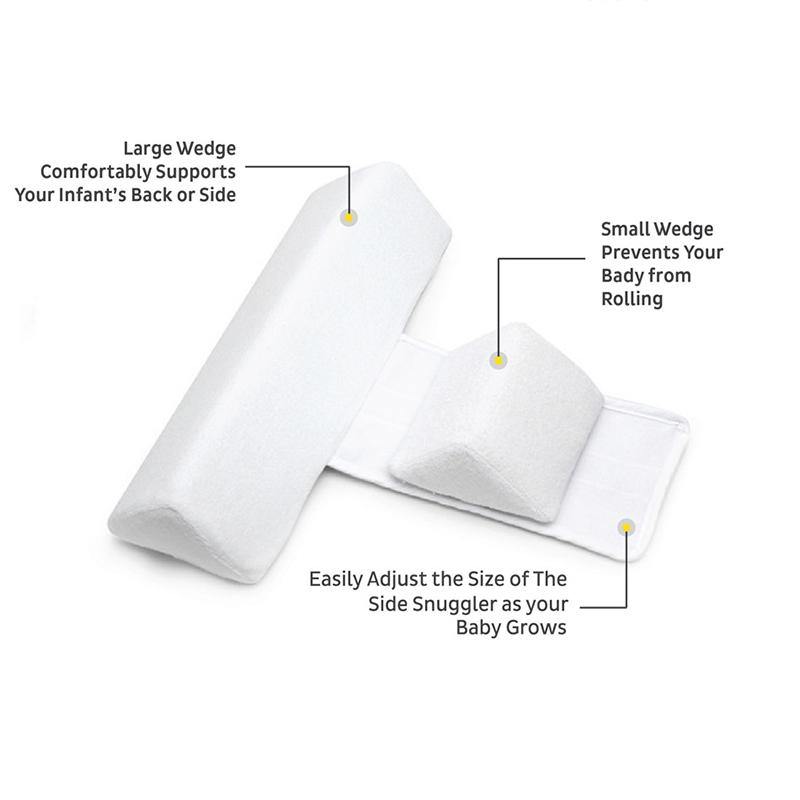Oreiller Anti-Roulis pour Bébé - Officiel Safer Side Sleeper™