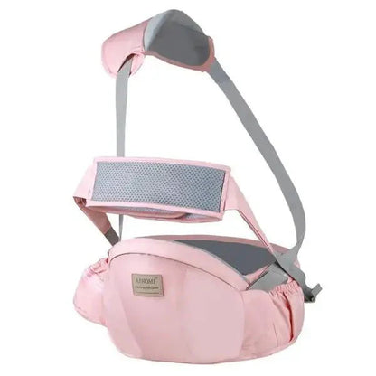 Porte-bébé avec siège de hanche et sangle d'épaule pour les 0-36 mois