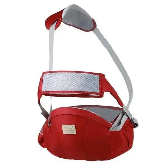 Porte-bébé avec siège de hanche et sangle d'épaule pour les 0-36 mois
