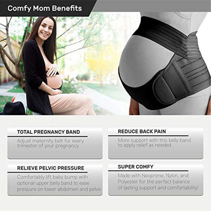 Bande de maternité ComfyMom pour femmes enceintes