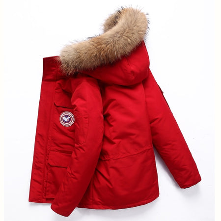 Doudoune Canada Goose PRO – en Duvet Naturel, Coupe-Vent Respirant
