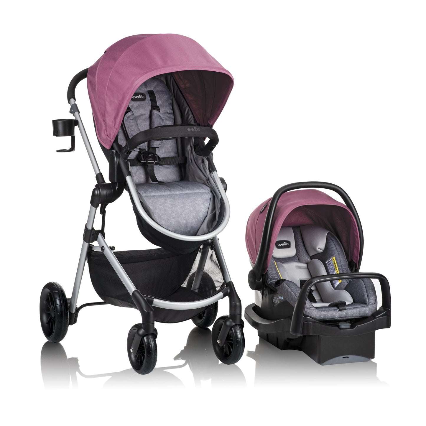 Système de voyage modulaire Pivot avec siège auto bébé LiteMax et barre anti-rebond