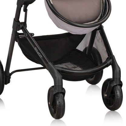 Système de voyage modulaire Pivot avec siège auto bébé LiteMax et barre anti-rebond