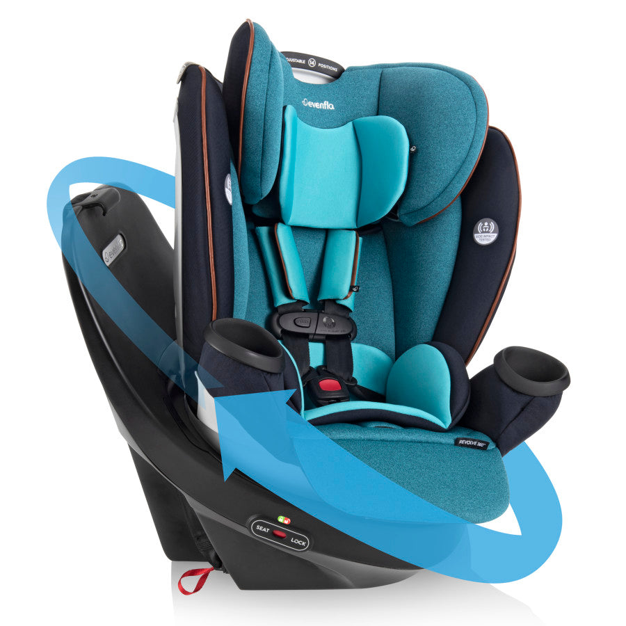 Siège auto tout-en-un pivotant Revolve360 en promotion