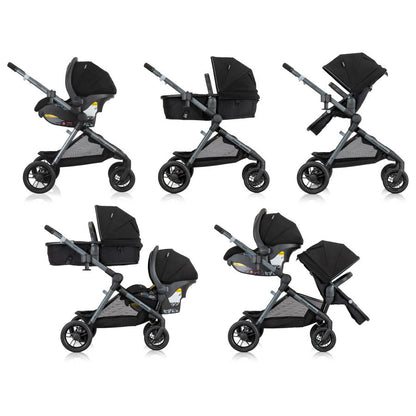 Système de voyage modulable 2-en-1 avec siège auto pour nourrisson - Promotion
