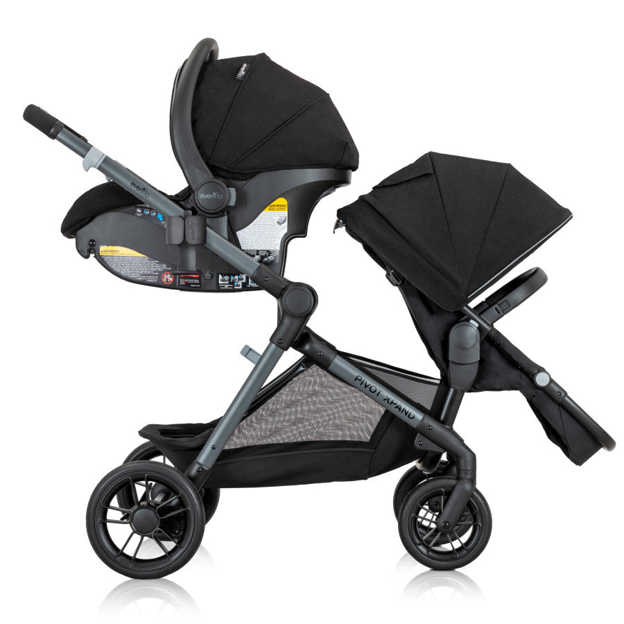 Système de voyage modulable 2-en-1 avec siège auto pour nourrisson - Promotion