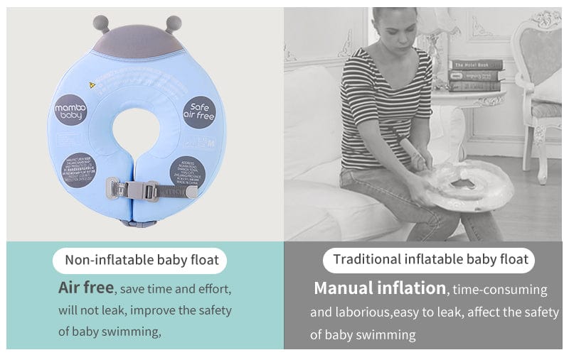 Kiddloo™ Bouée pour Bébé à Anneau de Cou pour 0-12 Mois