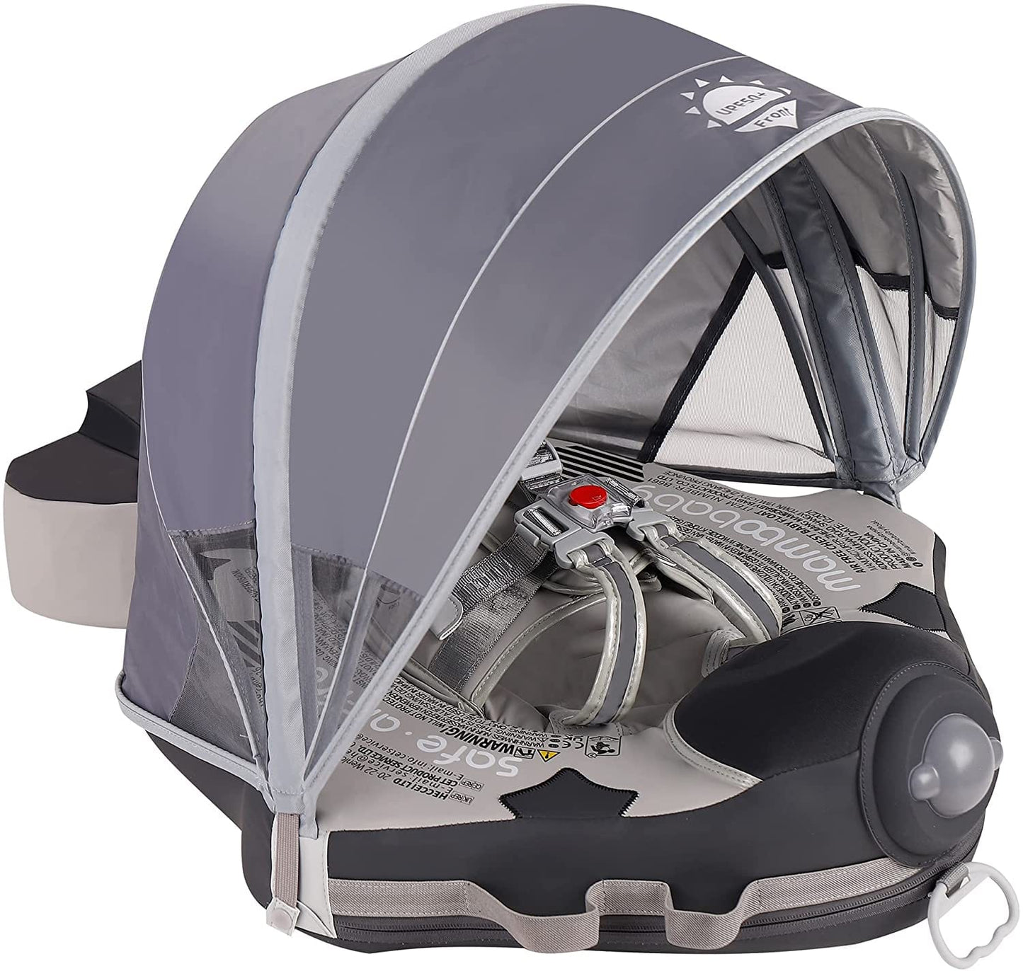 Mambobaby™ Bouée pour Bébé avec Parasol - Variante Avion
