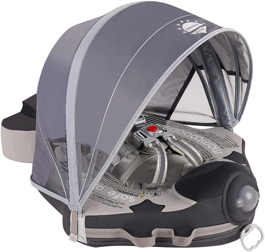 Mambobaby™ Bouée pour Bébé avec Parasol - Variante Avion