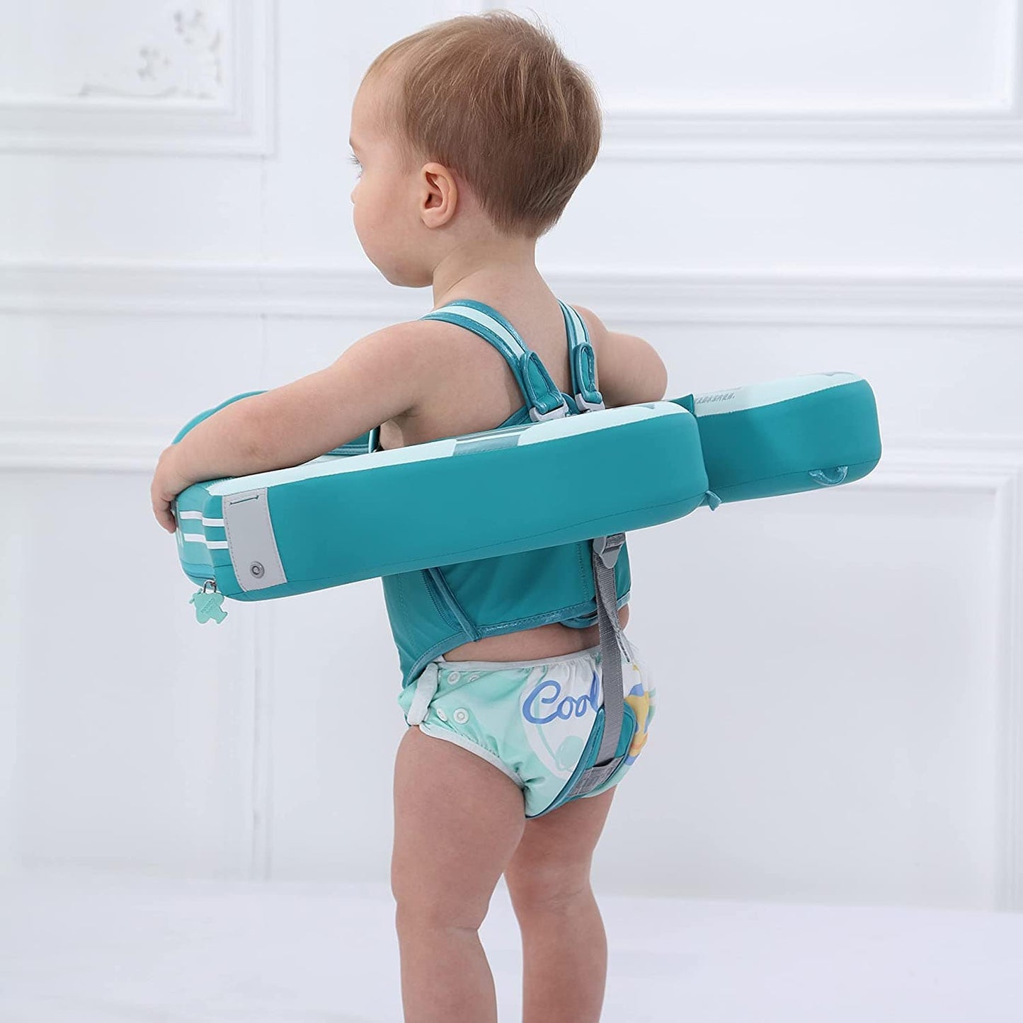 Mambobaby™ Bouée pour Bébé avec Parasol - Variante Avion