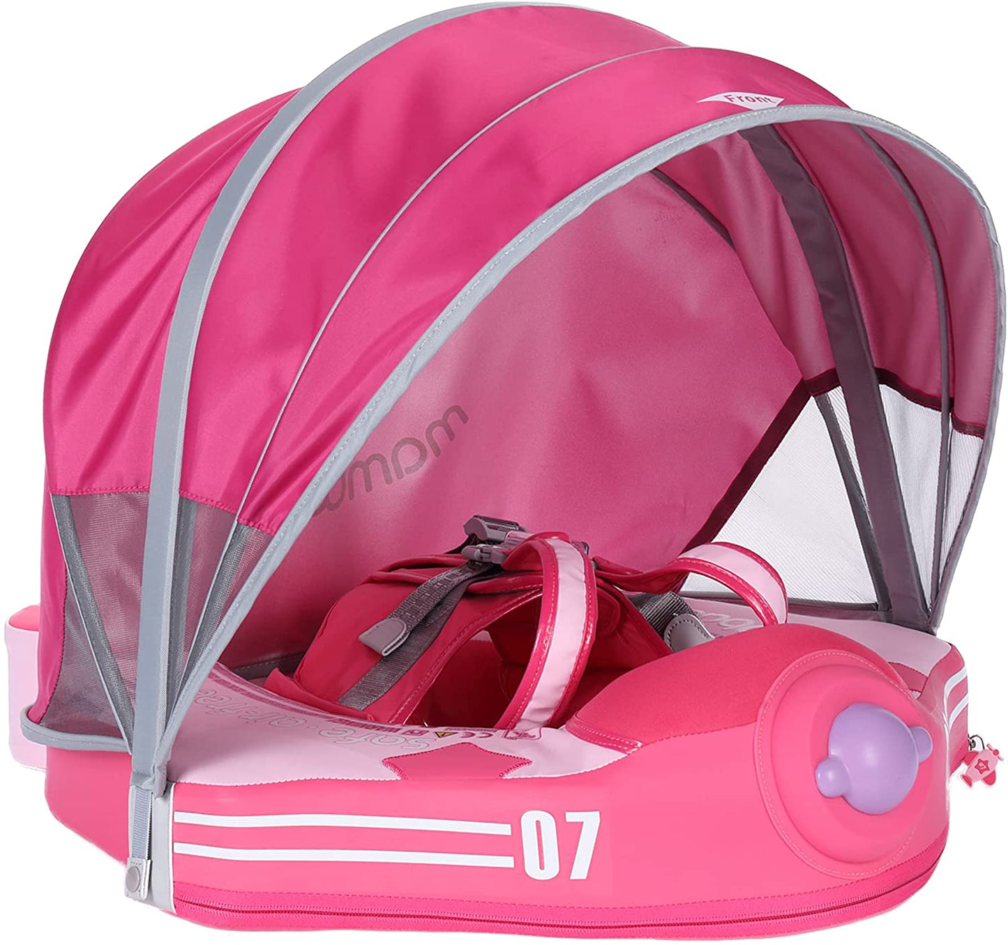 Mambobaby™ Bouée pour Bébé avec Parasol - Variante Avion