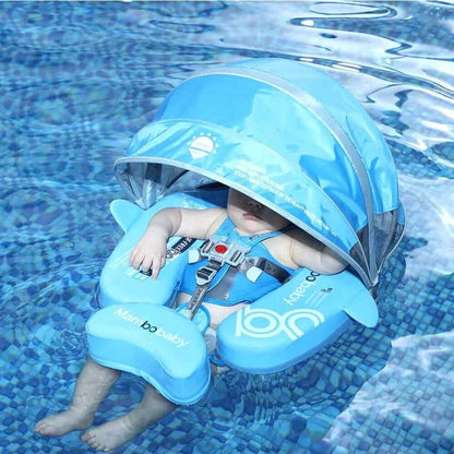 MamboBaby™ Nouveau Flotteur de Natation Narval pour enfants de 3 à 24 mois