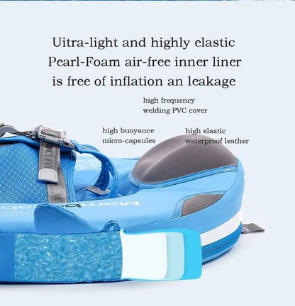 MamboBaby™ Nouveau Flotteur de Natation Narval pour enfants de 3 à 24 mois