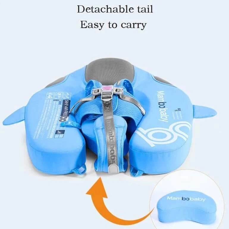 MamboBaby™ Nouveau Flotteur de Natation Narval pour enfants de 3 à 24 mois