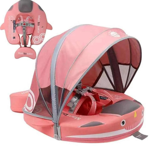 MamboBaby™ Nouveau Flotteur de Natation Narval pour enfants de 3 à 24 mois