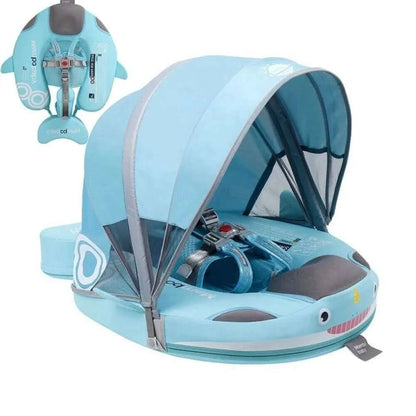 MamboBaby™ Nouveau Flotteur de Natation Narval pour enfants de 3 à 24 mois