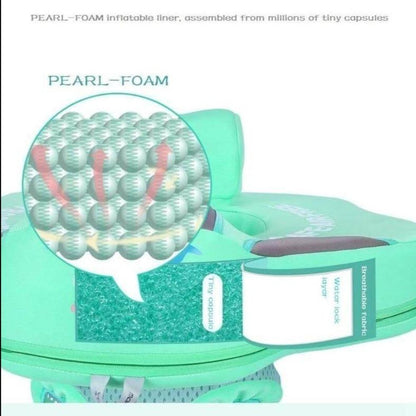 MamboBaby™ Siège Flottant pour Bébé (Nourrisson/Tout-Petit) pour Piscine – 3 à 18 Mois