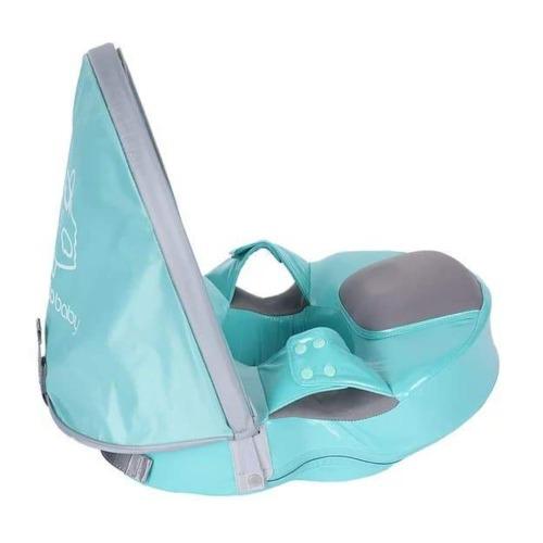 MamboBaby™ Bouée de Natation Taille pour Nourrisson/Tout-Petit avec Canopée – Pour 8 à 48 Mois