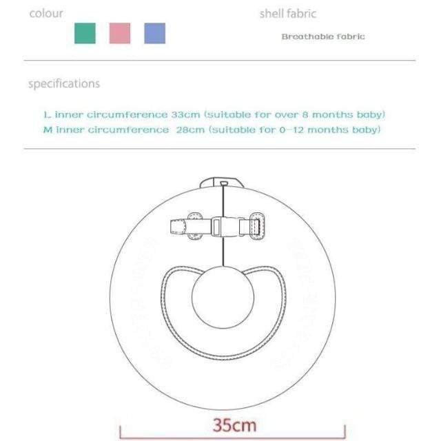 MamboBaby™ Bouée de Natation à Anneau Cervical - Âge 0-12 Mois