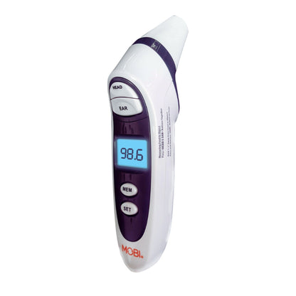 Thermomètre numérique frontal et auriculaire Mobi DualScan Prime