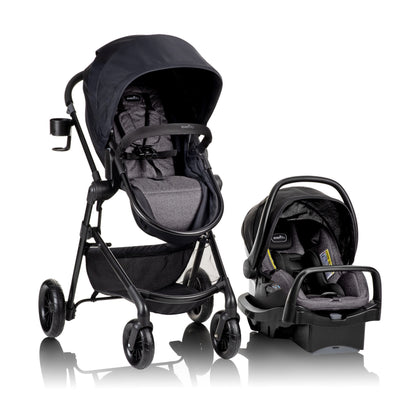 Système de voyage modulaire Pivot avec siège auto bébé LiteMax et barre anti-rebond