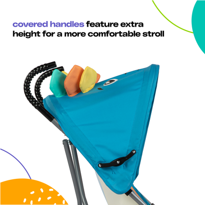 Poussette parapluie pour enfant à personnages