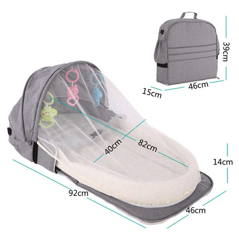 Lit portable pour bébé ProBaby pour nouveau-né avec moustiquaire