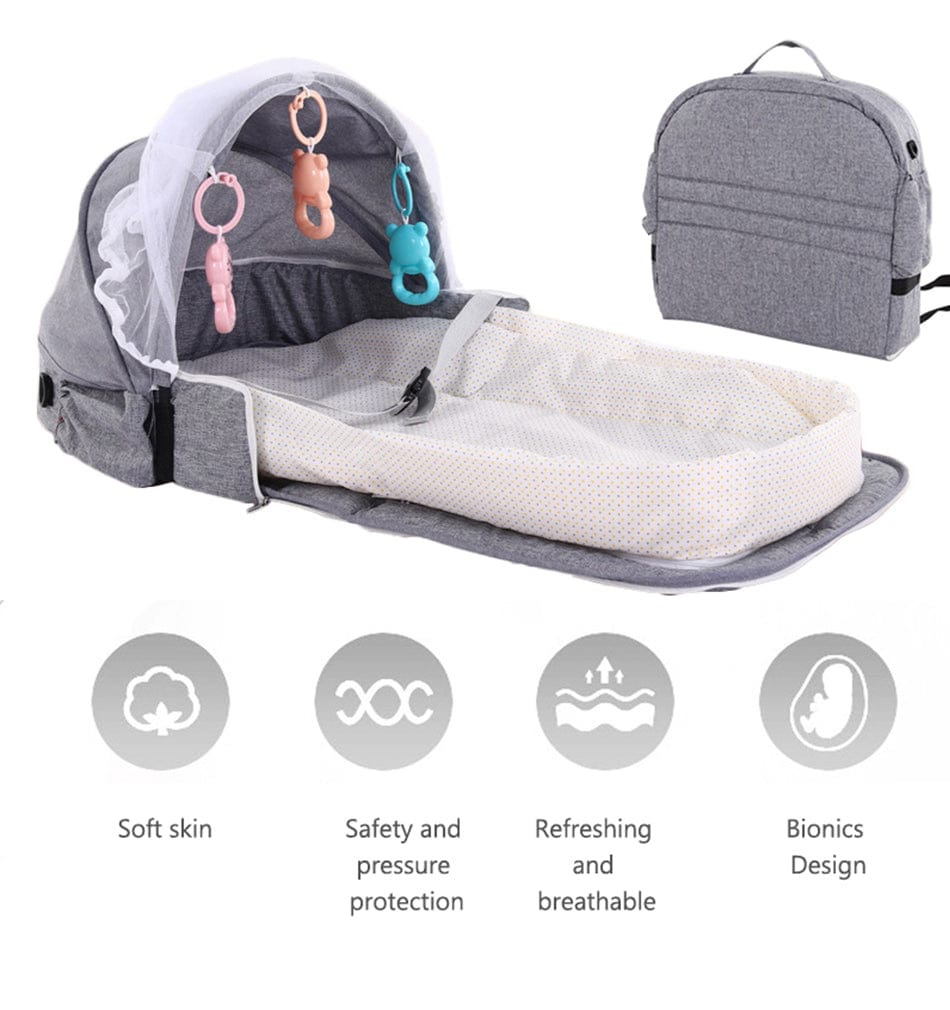 Lit portable pour bébé ProBaby pour nouveau-né avec moustiquaire