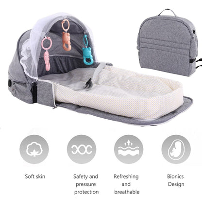 Lit portable pour bébé ProBaby pour nouveau-né avec moustiquaire