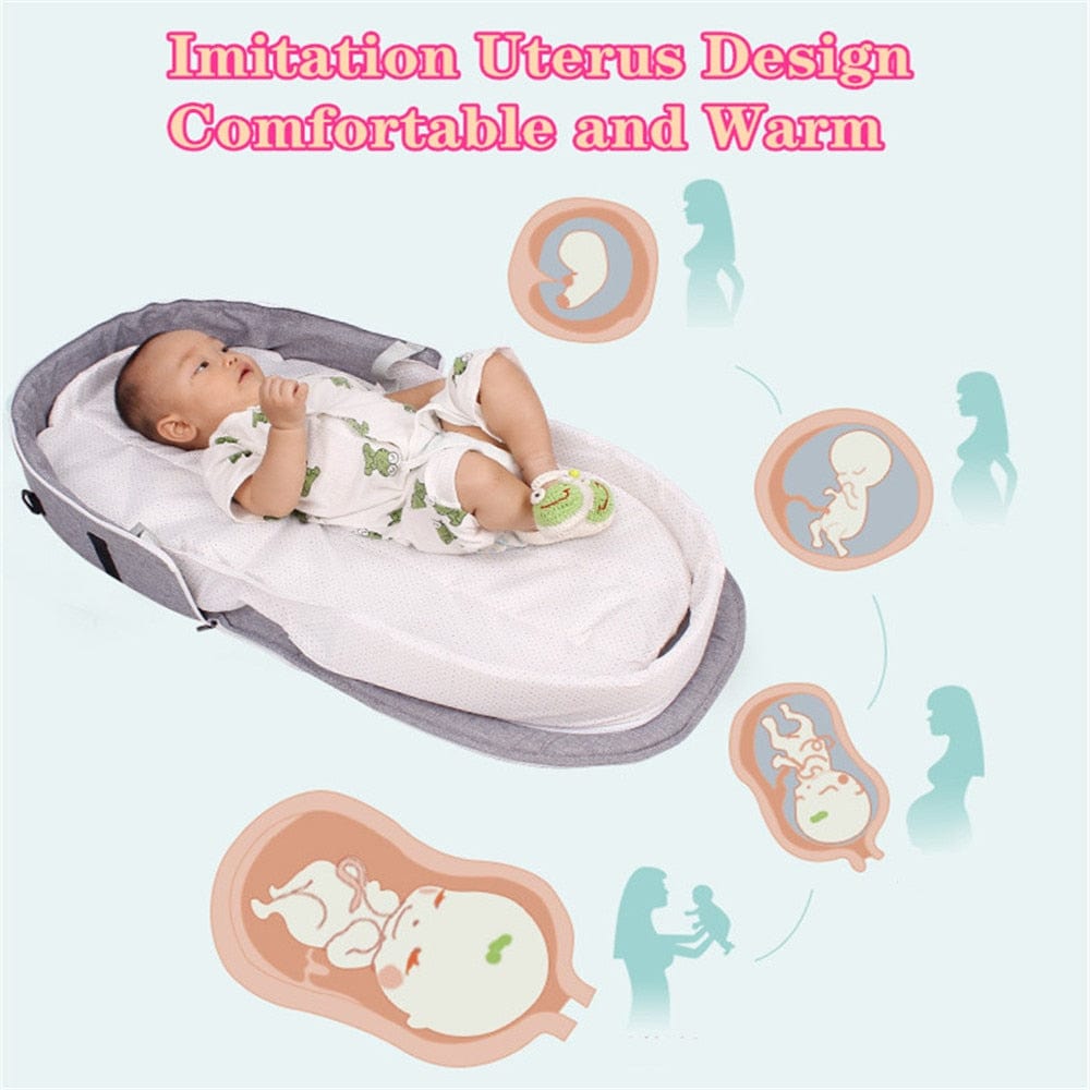 Lit portable pour bébé ProBaby pour nouveau-né avec moustiquaire