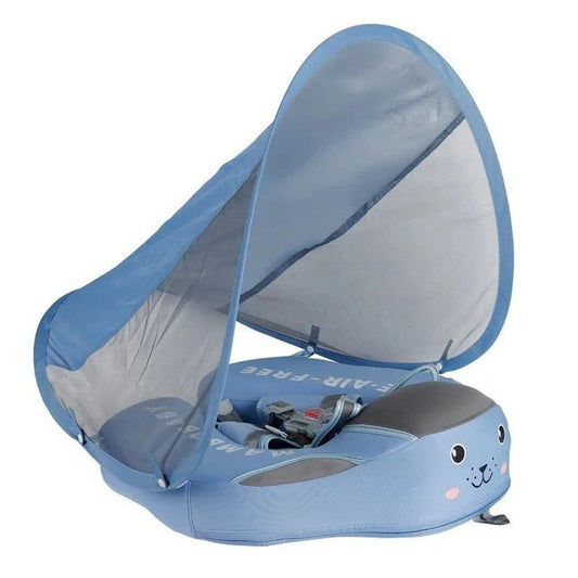Flotteur de natation pour bébé premium avec auvent UPF 50+